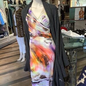 Fun. Magical print with color !!! Maxi dress. Barcelino style